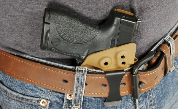 TAURUS - IWB KYDEX Gun Holster - Concealed Carry Tuckable Multiple Adjustable Belt Clips - 100% US Made - Inside Waistband