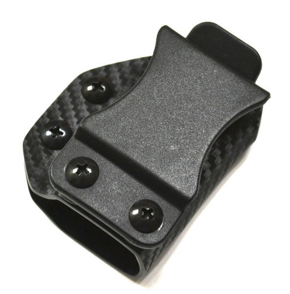 Quick Clip FOMI Kydex Fold Over Poly Universal Knife Sheath or Gun Holster Clip - Flush Mount w/holes (FOMI)