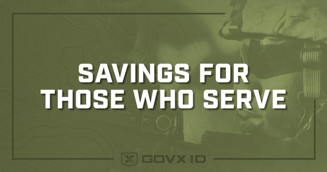 Savings for those who serve us military first responder discount