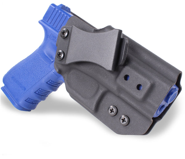 SMITH & WESSON - IWB KYDEX Gun Holster - Concealed Carry Tuckable Multiple Adjustable Belt Clips - 100% US Made - Inside Waistband