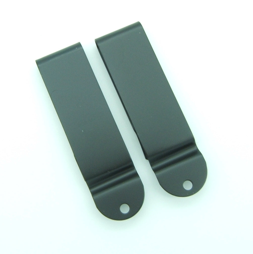 Metal Belt Holster & Sheath Clip - Black Spring Steel for IWB/Hybrid/T –  QuickClipPro