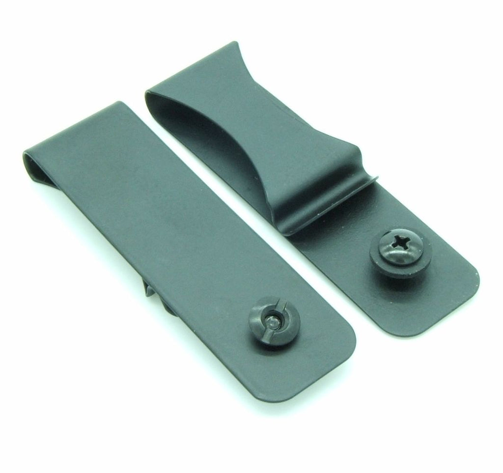 Gun Holster Black Steel Spring Clip With Holehardware Iwb Owb For Kydex Leather Holster Making Sheaths (10 Pack) (color:black Tama%c3%b1o:10 Pack Gun Holster Black Steel Spring Clip With Holehardware Iwb Owb For Kydex Leather Holster Making Sheaths (10 Pack) (color:black Tama%c3%b1o:10 Pack