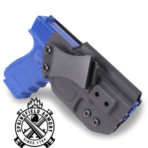 SPRINGFIELD ARMORY - IWB KYDEX Gun Holster - Concealed Carry Tuckable Multiple Adjustable Belt Clips - 100% US Made - Inside Waistband